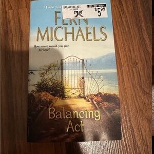 Michaels 'Balancing Act' Book with Blue and Gold Cover